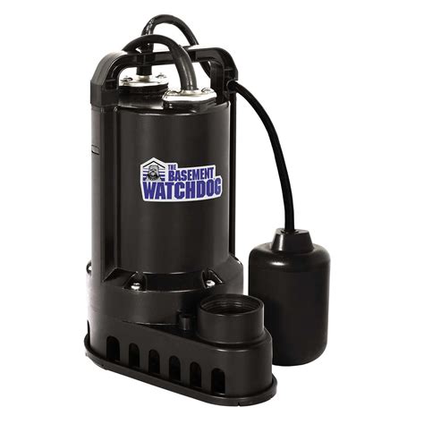 Basement Watchdog 1/2 hp 3900 gph Plastic Submersible Sump Pump - Ace Hardware