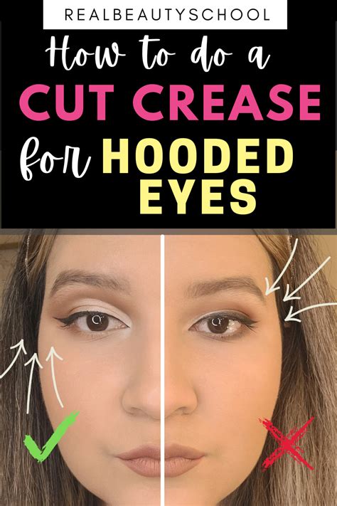 Cut crease hooded eyes step by step tutorial 2022 – Artofit