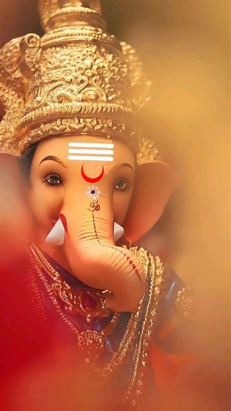 Ganesha God, 4k, Little Ganpati, Idol, Lambodar Shree Ganesh Ji, 4 Hand ...