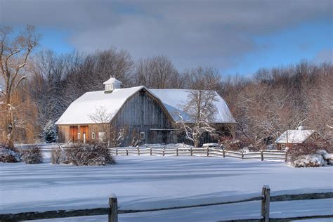 Winter On The Farm 14586 Photograph by Guy Whiteley