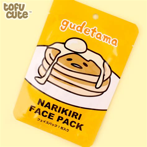 Buy Narikiri Vanilla Scented Face Pack Mask - Gudetama Pancake at Tofu Cute