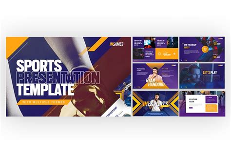 Free Sports PowerPoint Templates for Sport Business