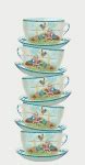 Tea Cups Stack Vintage Free Stock Photo - Public Domain Pictures