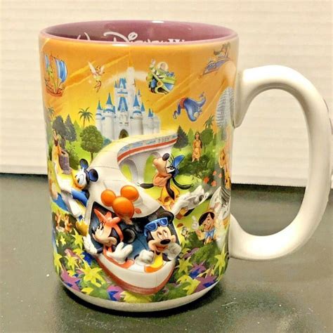 Walt Disney World Coffee Mug Cup Grandma Mickey Mouse and Friends 2D ...