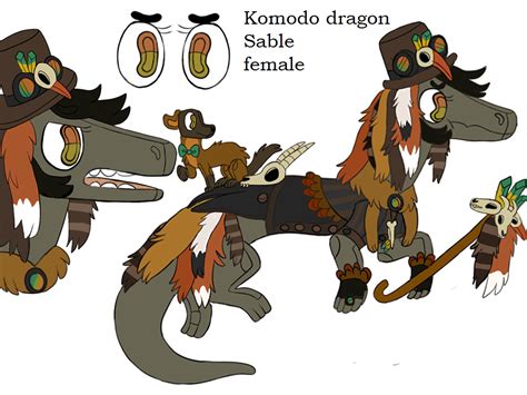 komodo dragon design by lizzardblackrose on DeviantArt