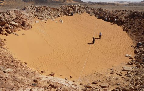 Untouched meteorite impact crater found via Google Earth