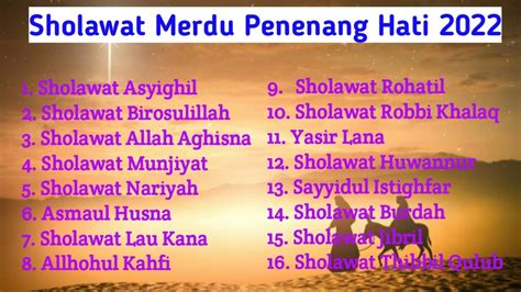 Sholawat Merdu Penenang Hati Terbaru #shalawat #shalawatnabi # ...