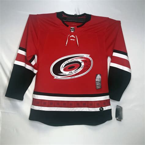 AHL Authentic - 2019-20 Carolina Hurricanes Team Signed adidas Jersey