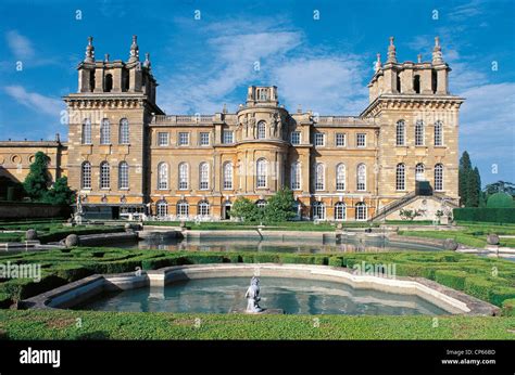 United Kingdom - England - Woodstock. Blenheim Palace (Heritage of Humanity 'UNESCO, 1987 ...