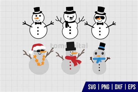 Snowman SVG Bundle - Gravectory