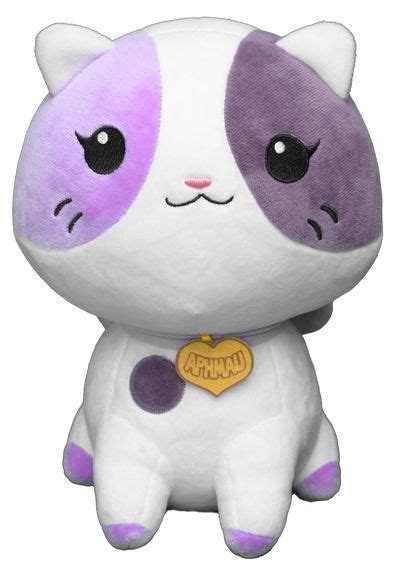 Plushy White/Purple T-Shirt Front | Aphmau merch, Aphmau characters, Kawaii plushies