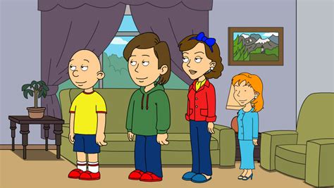 Caillou Gets Grounded Characters by ErikWheelerYT on DeviantArt