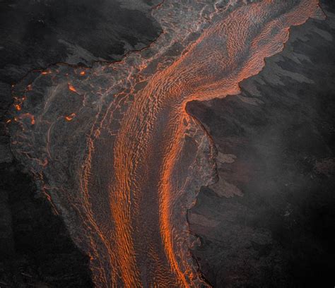 Lava River 6, Eruption by Leslie Gleim | Susan Spiritus Gallery