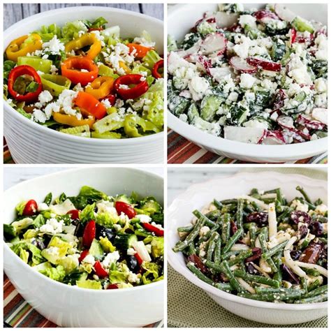 My Top Ten Low-Carb Salads with Feta Cheese – Kalyn's Kitchen | Low ...