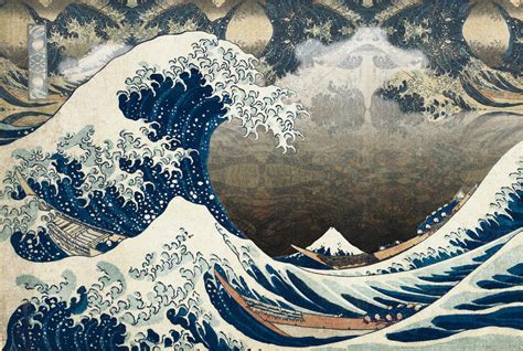 Tsunami by hokusai 19th century -remix by laz89 on DeviantArt