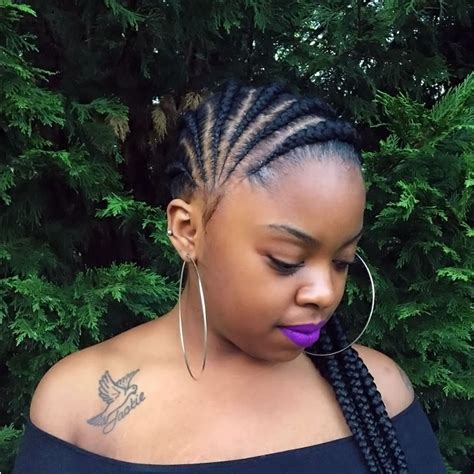 2019 Ghana Braids Hairstyles for Black Women - Page 8 of 8