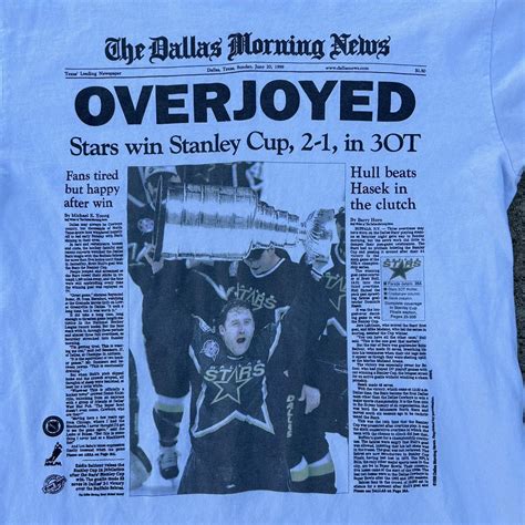 1999 Dallas Stars Stanley Cup Champions... - Depop