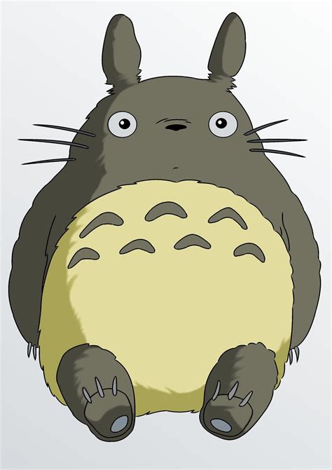 Japanese cartoon characters, Totoro, Japanese cartoon