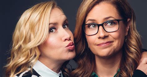 "The Office" Reunion Movie? Jenna Fischer And Angela Kinsey Tease Their ...