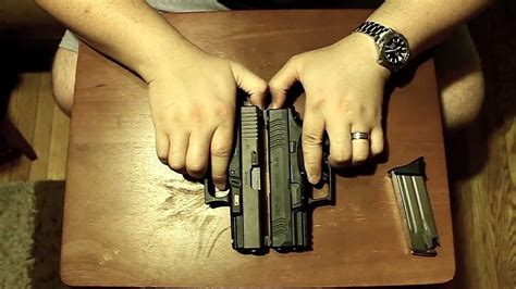 Glock 19 Vs XDM9 39 - YouTube