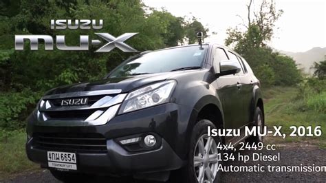 Isuzu MU-X Off Road - YouTube