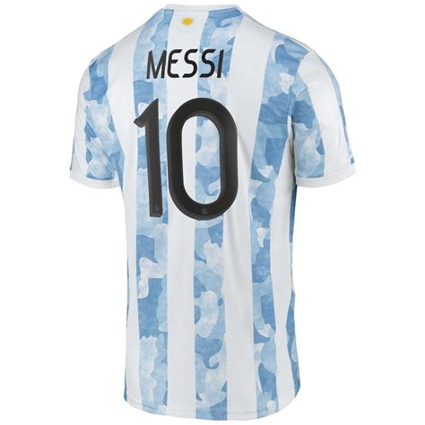 Lionel Messi In Argentina Jersey