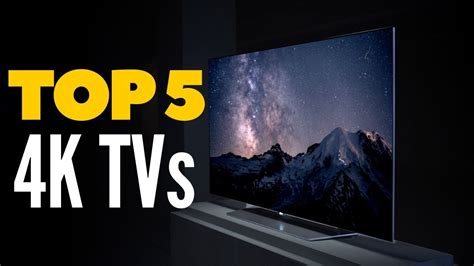 Best 4K TV in 2020 | | TOP 5 Best 4K TVs (available) - YouTube