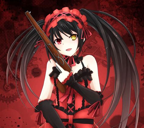 Date A Live.Kurumi Tokisaki Android wallpaper.1440x1280 (1)