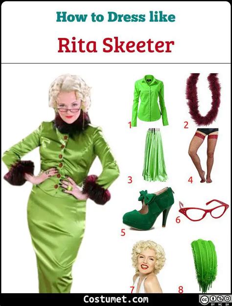 Rita Skeeter (Harry Potter) Costume for Halloween