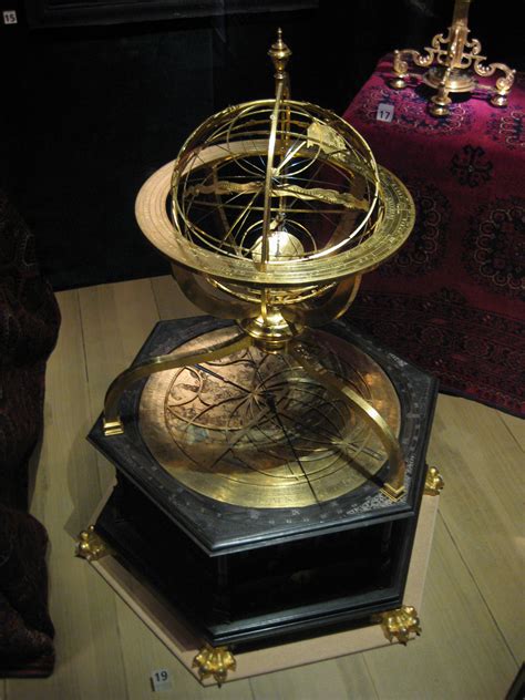 File:Armillary sphere with astronomical clock.jpg - Wikimedia Commons