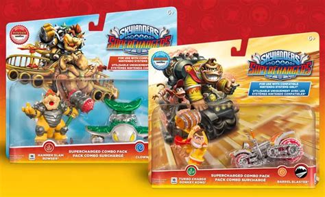 Skylanders Amiibo Bowser and Donkey Kong Now Sold Individually