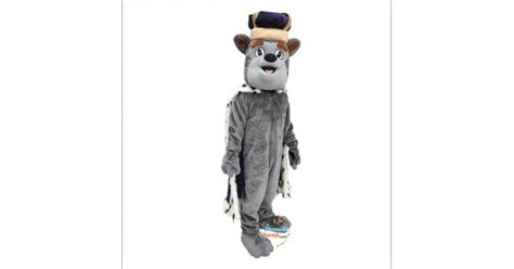 Handsome Duke Dog Mascot Costume Outstanding Quality