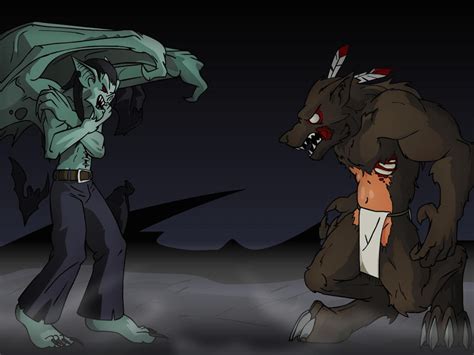 Vampire VS Werewolf by Epsilon-Shadow on DeviantArt