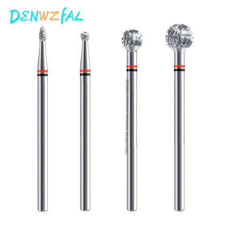 dental burs Ball Shape Remove Foot Calluses Carbide Bits Carbide Pedicure Drill Bit-in Teeth ...