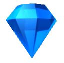 Bejeweled 3 Gem - Blue by boberry2009