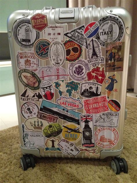 Mission accomplished my new again carry on Rimowa | Luggage stickers ...