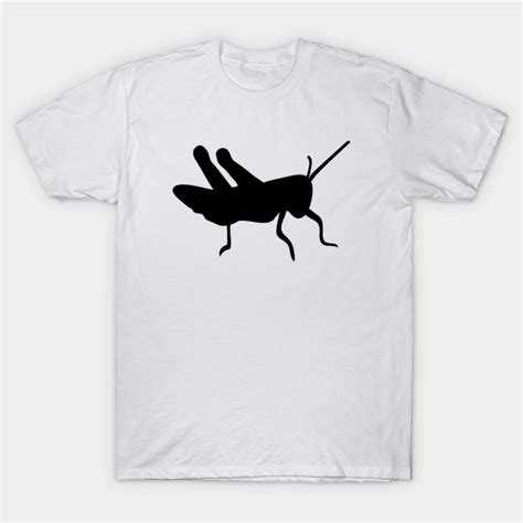 Cricket Bug Insect Silhouette - Cricket Bug - T-Shirt | TeePublic