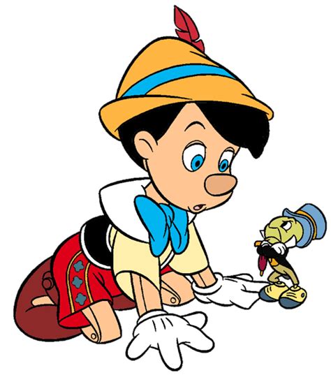 Pinocchio & Jiminy Cricket Clip Art Images | Disney Clip Art Galore