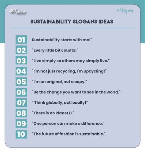 105+ Creative Sustainability Slogans Taglines & Ideas - Tiplance