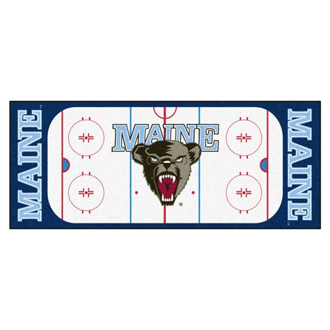 Maine Black Bears Hockey Rink Runner Mat x 29.5 x 72