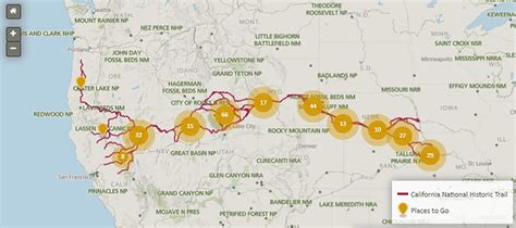 Maps - California National Historic Trail (U.S. National Park Service)