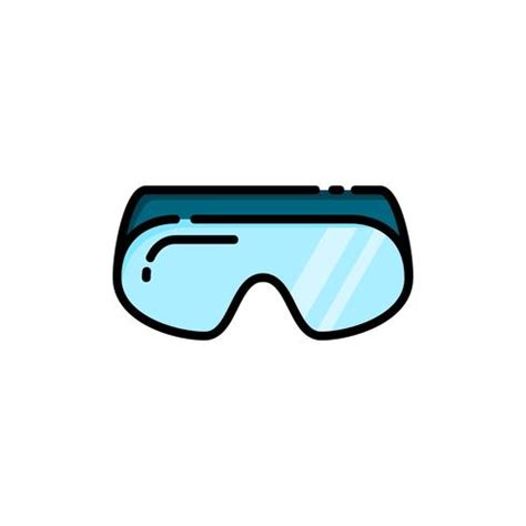 Safety Goggles fill outline icon 602170 Vector Art at Vecteezy