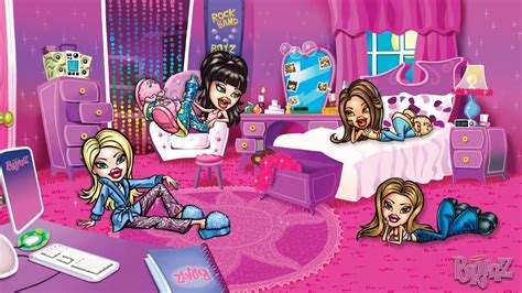 bratz slumber party art high quality desktop computer wallpaper | Cute laptop wallpaper, Laptop ...