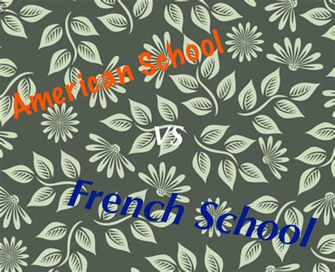 American vs French School + Schedule | School Amino