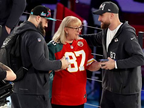 Donna Kelce Plans Out Which of Jason and Travis' Games to See in April ...