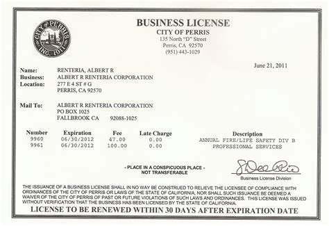 Business License In Maryland Business Registration License Spreadsheet Templates for Busines How ...