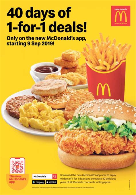 40 Days Mcdonald's One for One Deal - TheWackyDuo.com - Singapore ...