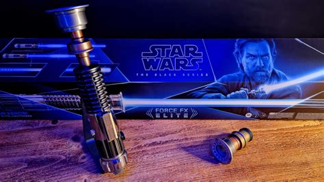 Star Wars The Black Series Elite Obi-Wan Kenobi Force FX Lightsaber Prop Replica | eduaspirant.com