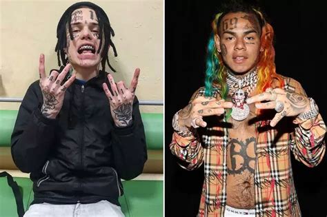 Tekashi 6ix9ine teenage superfan tattoos entire face to copy rapper - Irish Mirror Online