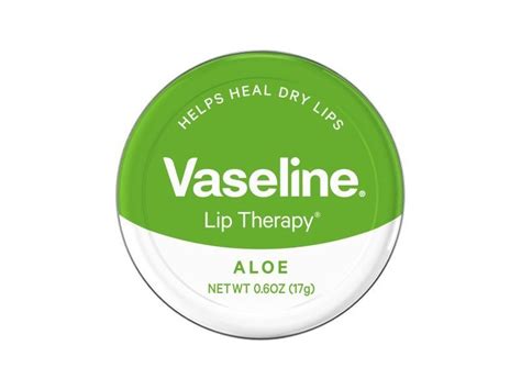 Vaseline Lip Therapy Tin, Aloe, 0.6 Oz (Pack of 2) Ingredients and Reviews